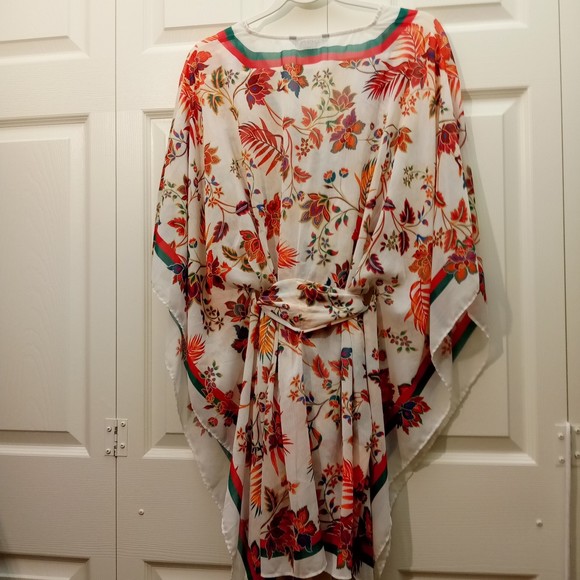 Lauren Ralph Lauren Floral Beach Coverup in S/M - Picture 2 of 7